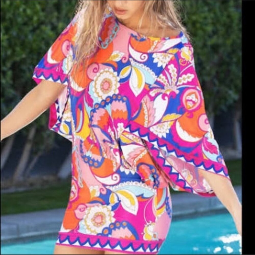 🌸Trina Turk Sevilla Tunic LG ~XL🌸